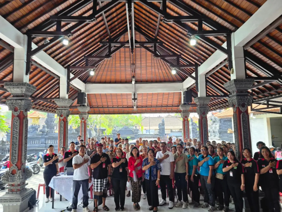 Pelaksanaan Kegiatan CKG ( Cek Kesehatan Gratis ) di Desa Beraban